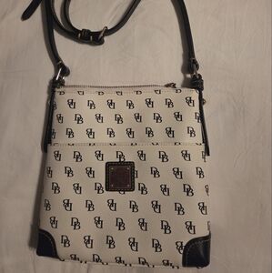 Dooney & Bourke Black/White Crossbody Bag